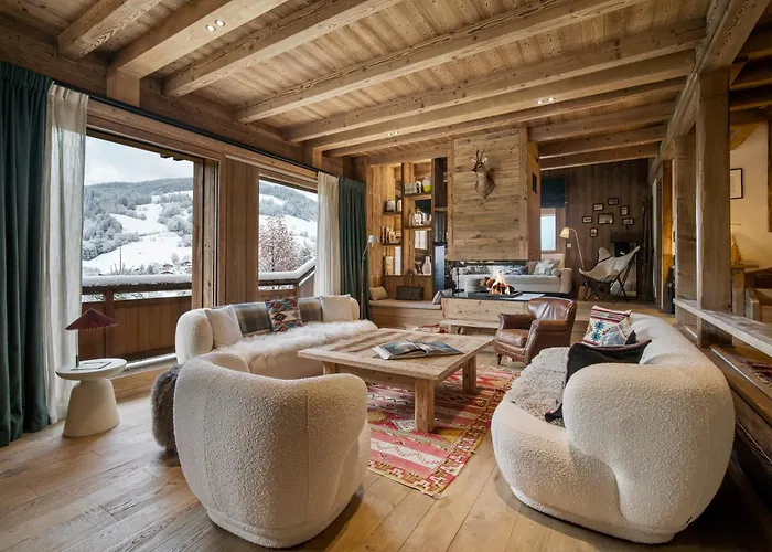 木屋 Luxury Black Mountain - 4br, Sleeps 10, Fireplace, Mountain Views & Garden - 梅杰夫